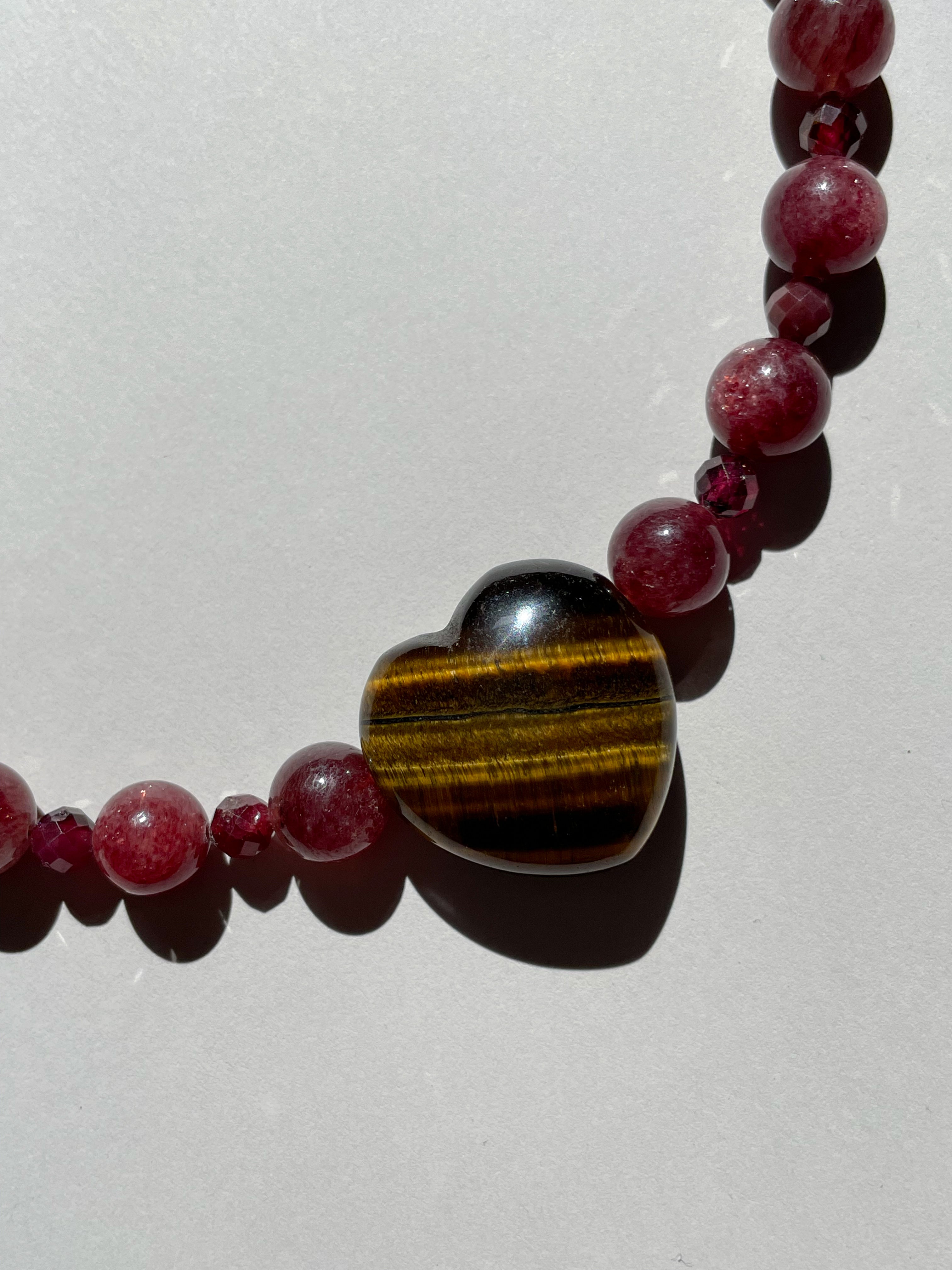 Strawberry Quartz Necklace