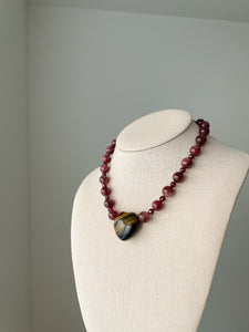 Strawberry Quartz Necklace