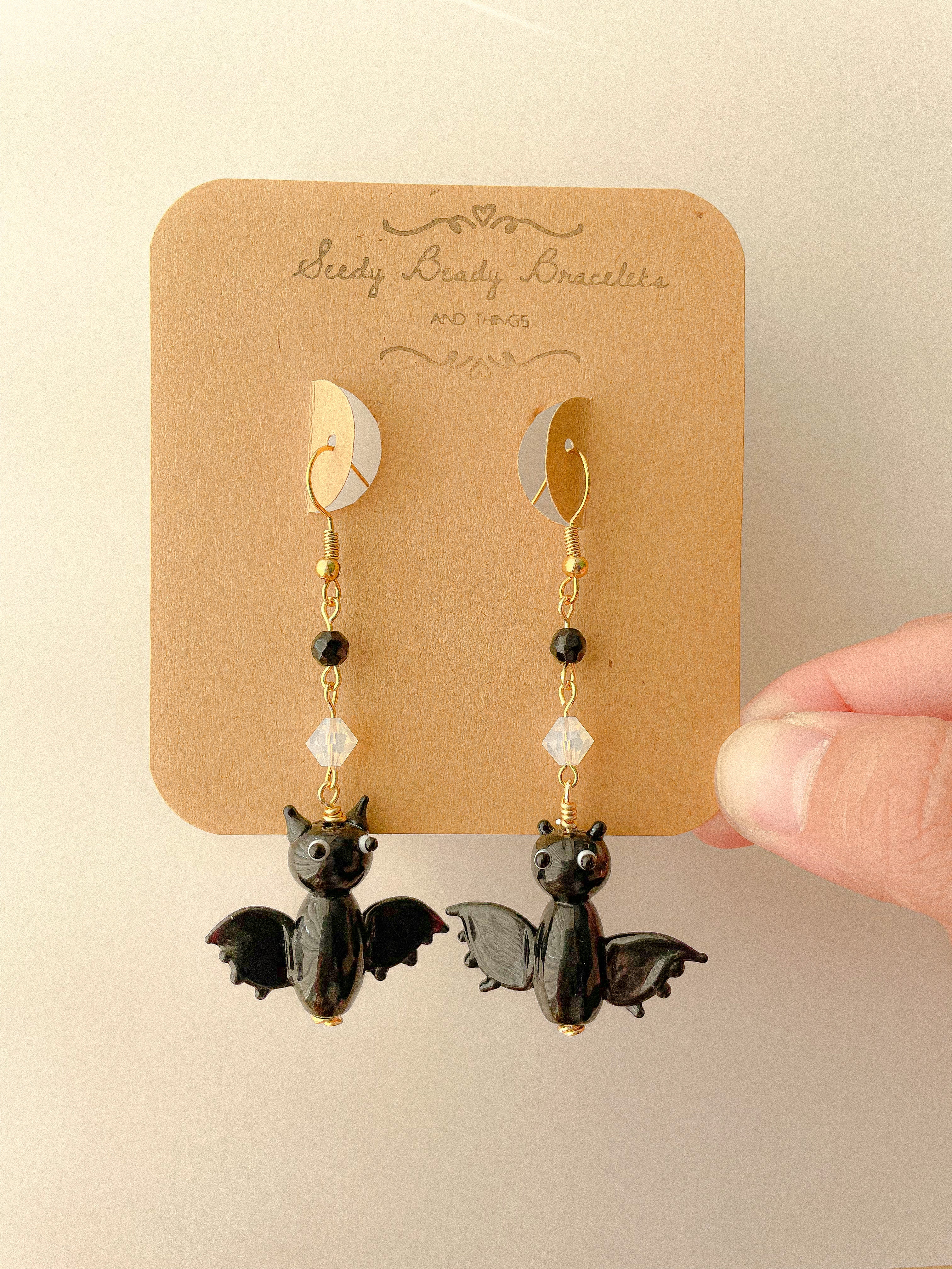 Bat Earrings