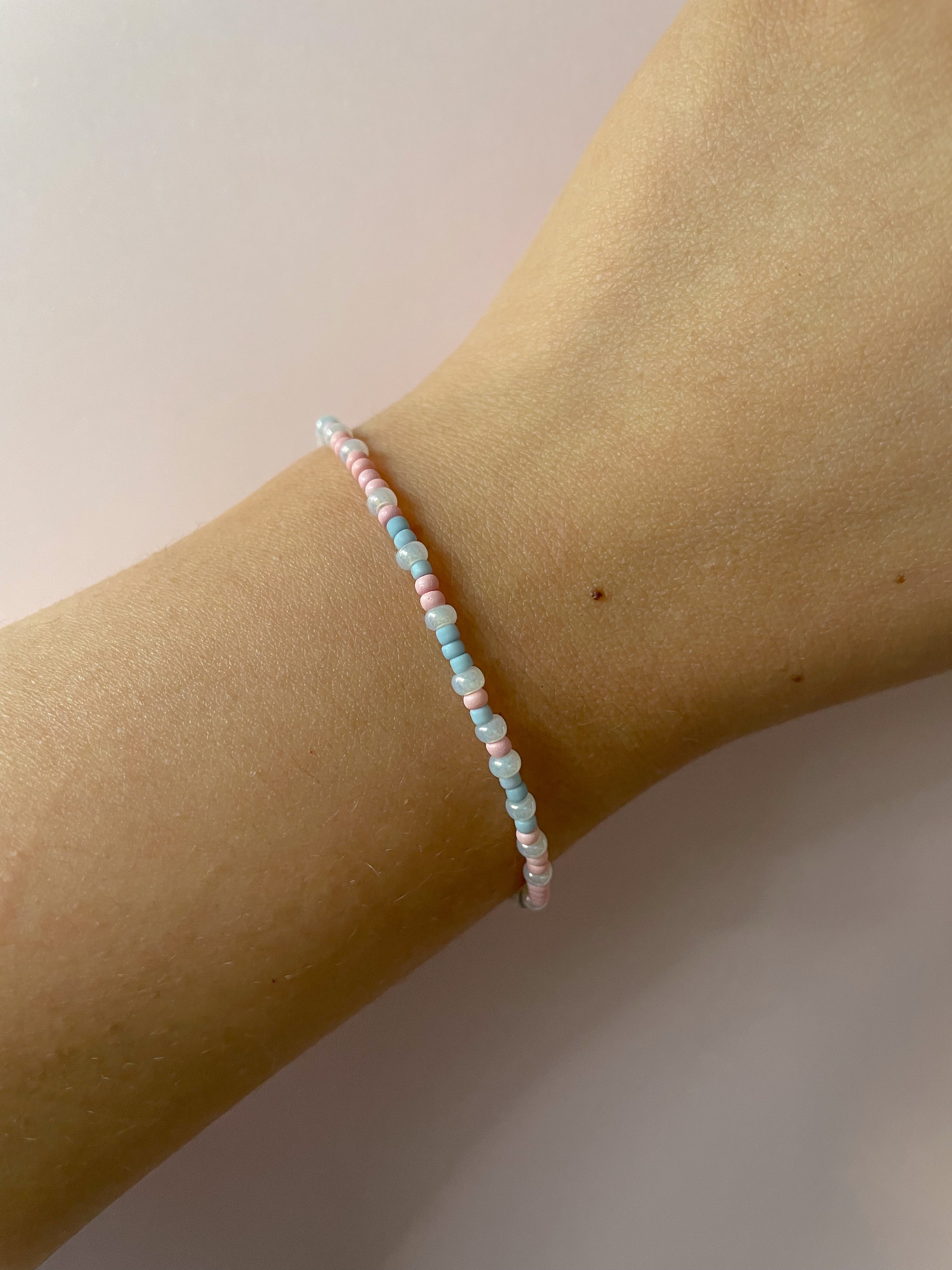 I Am Enough Morse Code Bracelet