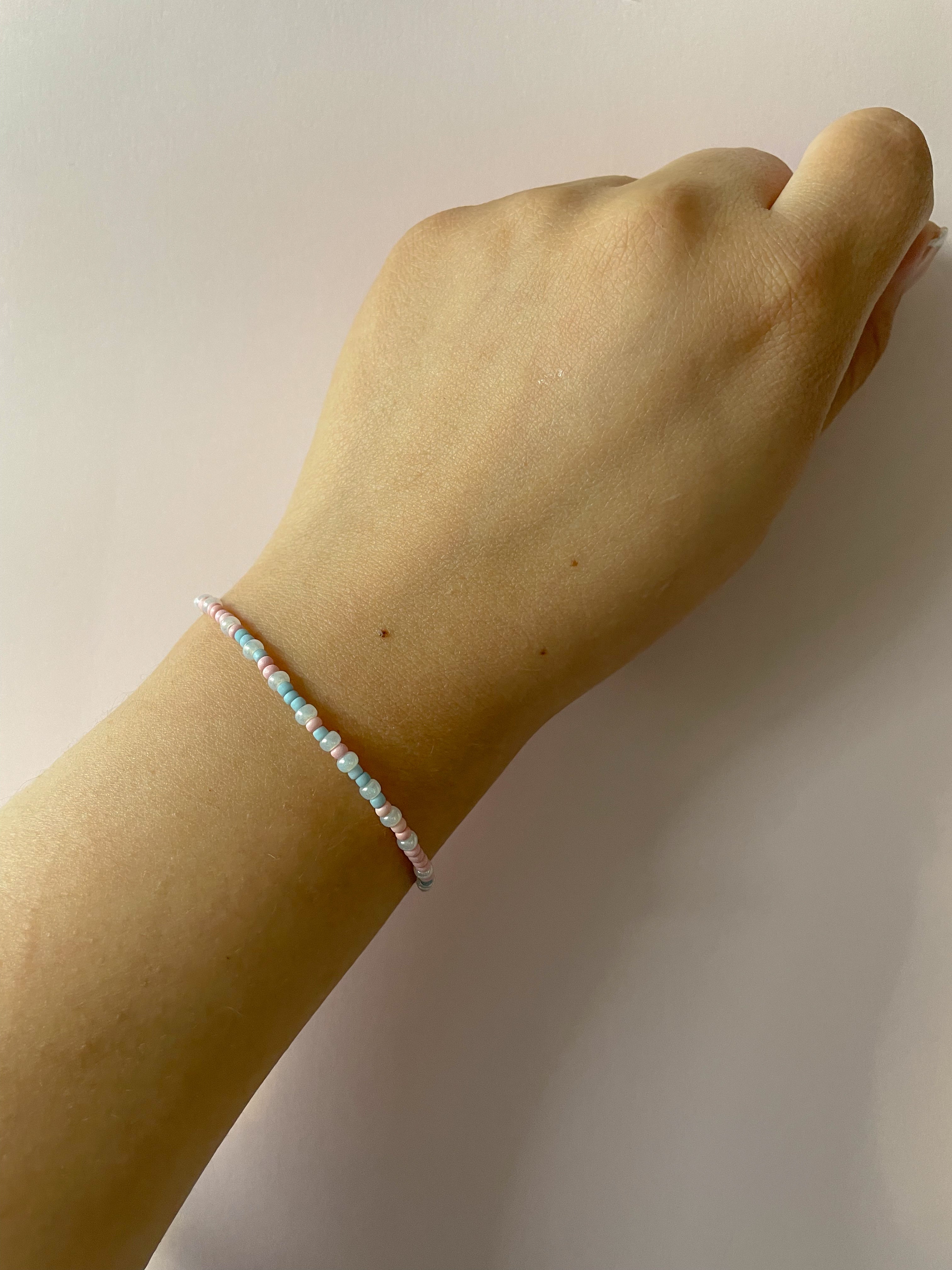 I Am Enough Morse Code Bracelet