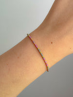 Load image into Gallery viewer, Motherhood Is My Greatest Ministry Morse Code Bracelet
