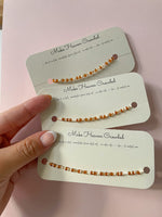 Load image into Gallery viewer, Make Heaven Crowded Morse Code Bracelet
