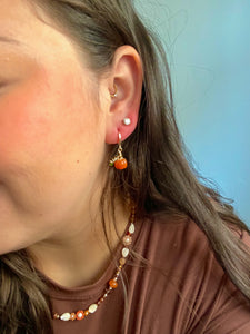 Pumpkin Earrings