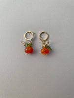 Load image into Gallery viewer, Pumpkin Earrings
