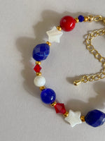 Load image into Gallery viewer, Red White and Blue Bracelet
