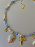 Load image into Gallery viewer, Capri Charm Necklace
