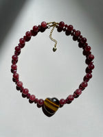 Load image into Gallery viewer, Strawberry Quartz Necklace

