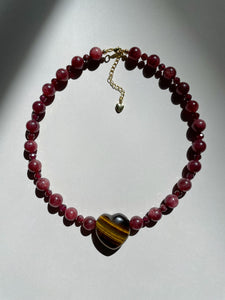 Strawberry Quartz Necklace