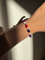 Load image into Gallery viewer, Red White and Blue Bracelet
