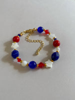 Load image into Gallery viewer, Red White and Blue Bracelet
