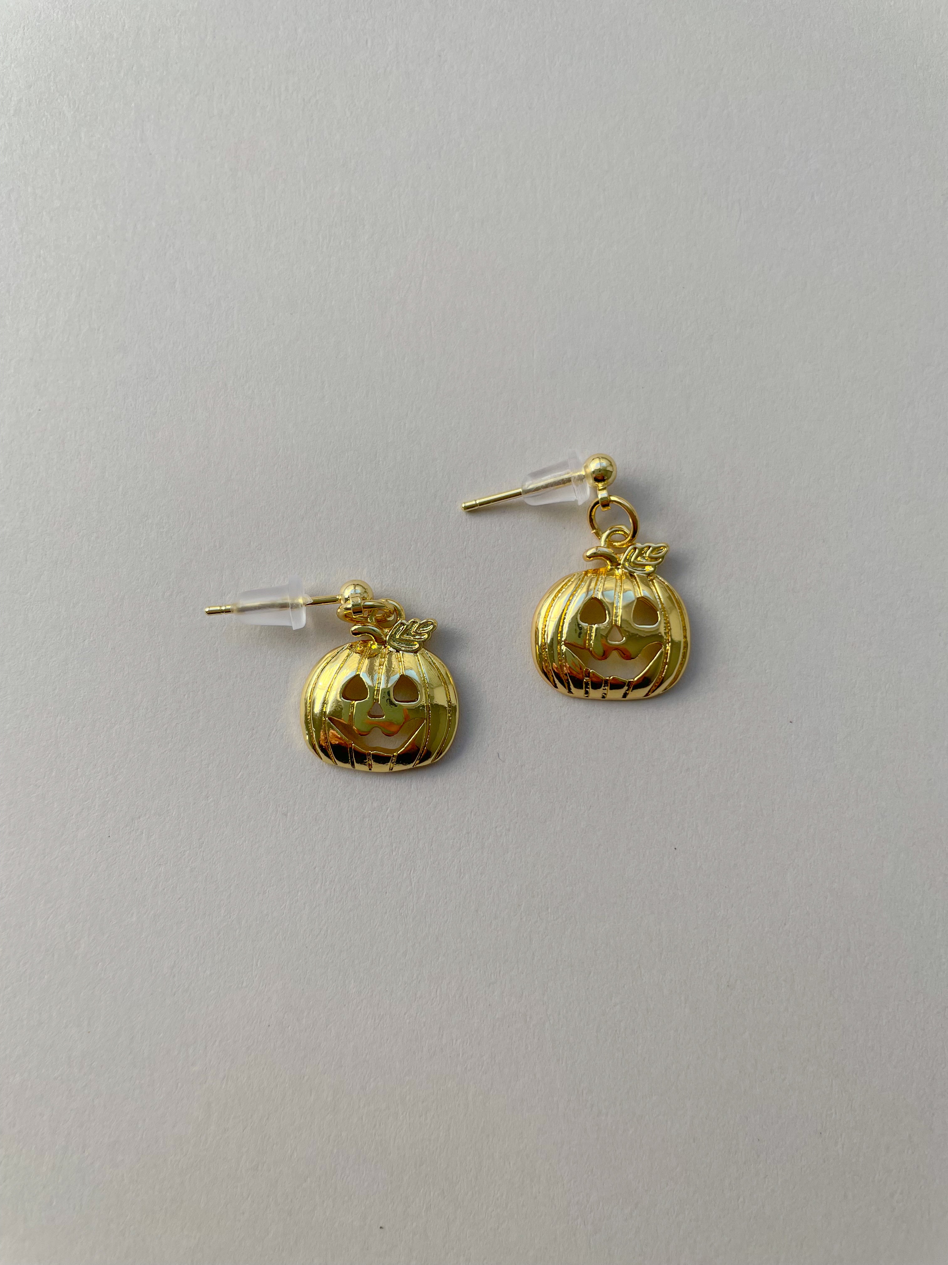 Pumpkin Gold Filled Earrings