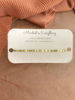 Load image into Gallery viewer, Mindset is Everything Morse Code Bracelet
