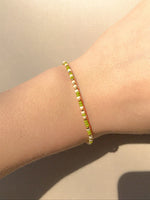 Load image into Gallery viewer, Keep Going Keep Growing Morse Code Bracelet
