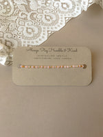 Load image into Gallery viewer, Always Stay Humble and Kind Morse Code Bracelet
